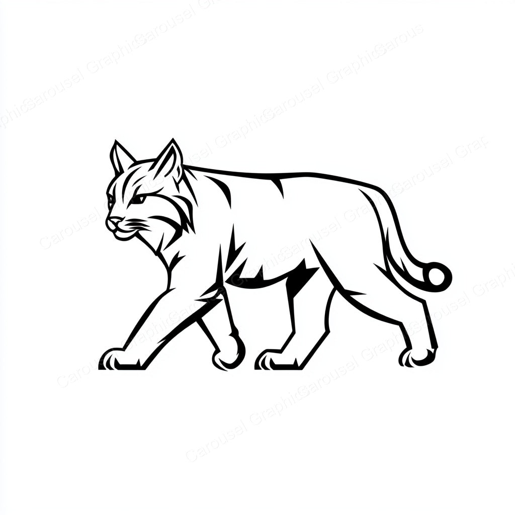 Bobcat Vector Graphic preview