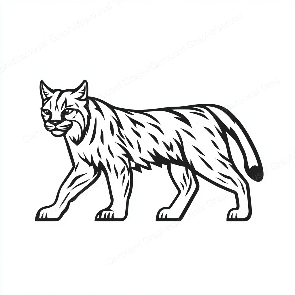 Bobcat Vector Graphic preview
