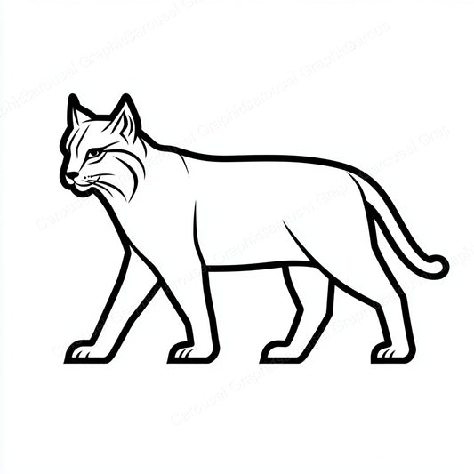 Bobcat Vector Graphic preview