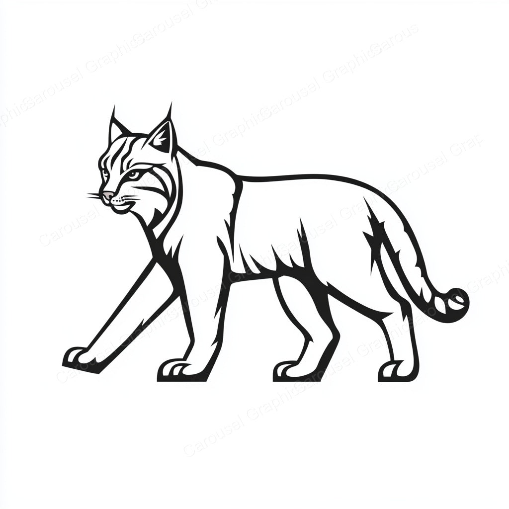Bobcat Vector Graphic preview