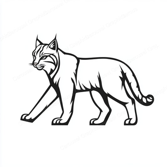 Bobcat Vector Graphic preview