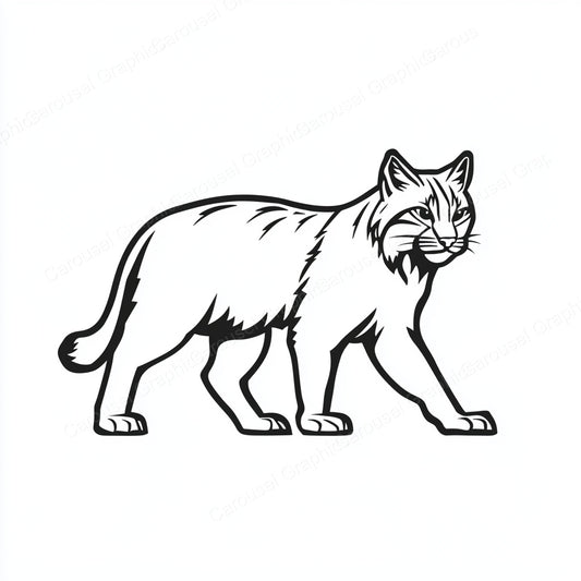 Bobcat Vector Graphic preview