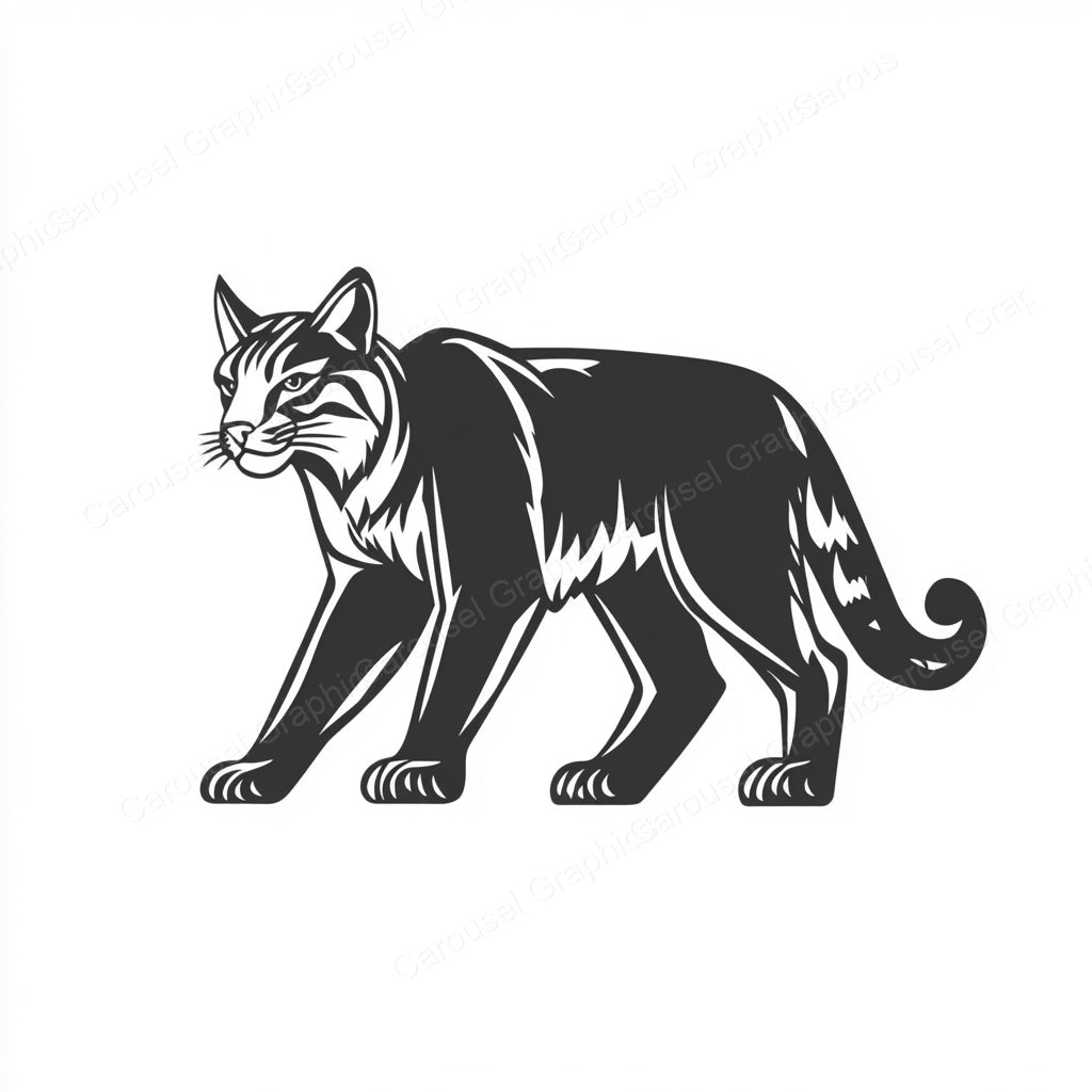 Bobcat Vector Graphic preview