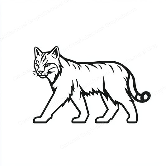 Bobcat Vector Graphic preview