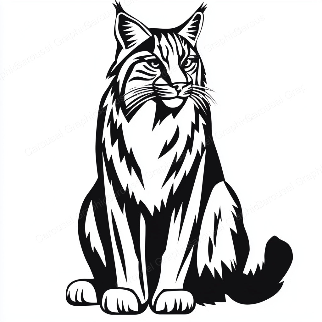 Bobcat Vector Graphic preview