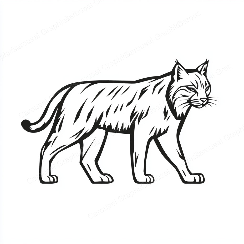 Bobcat Vector Graphic preview