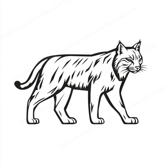 Bobcat Vector Graphic preview