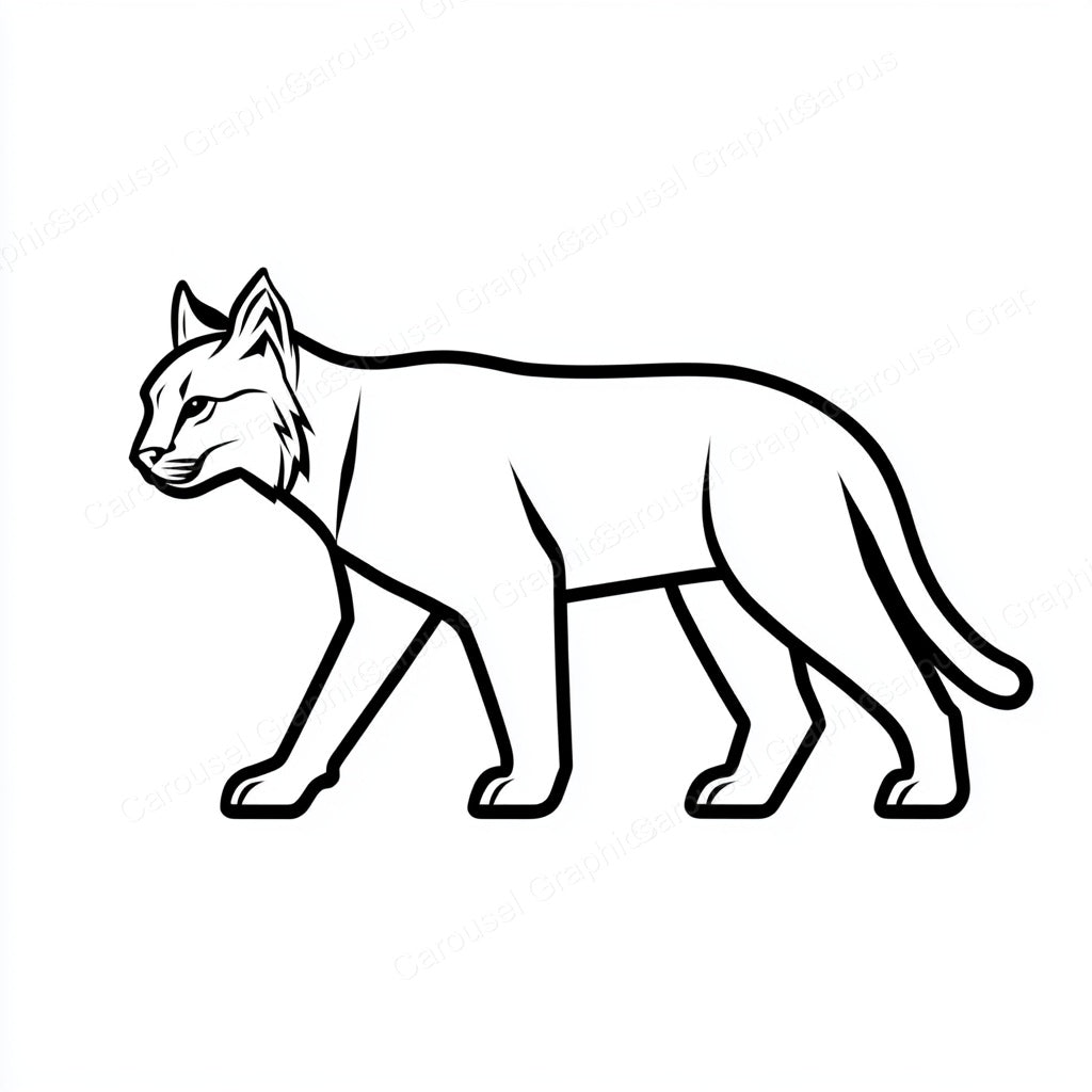 Bobcat Vector Graphic preview