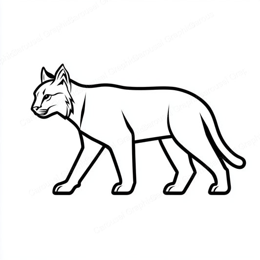 Bobcat Vector Graphic preview
