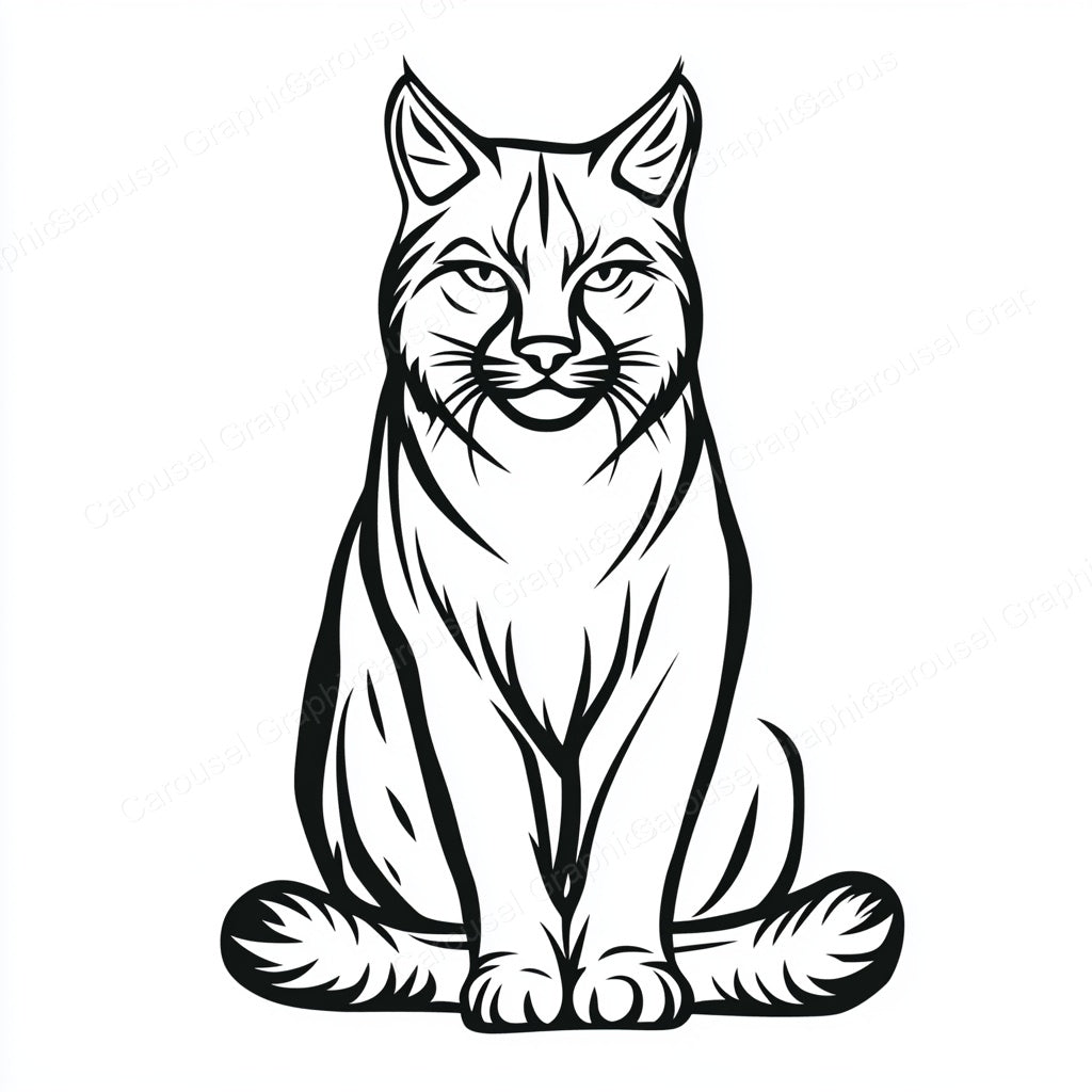 Bobcat Vector Graphic preview