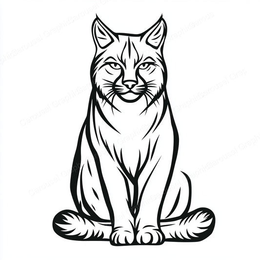Bobcat Vector Graphic preview