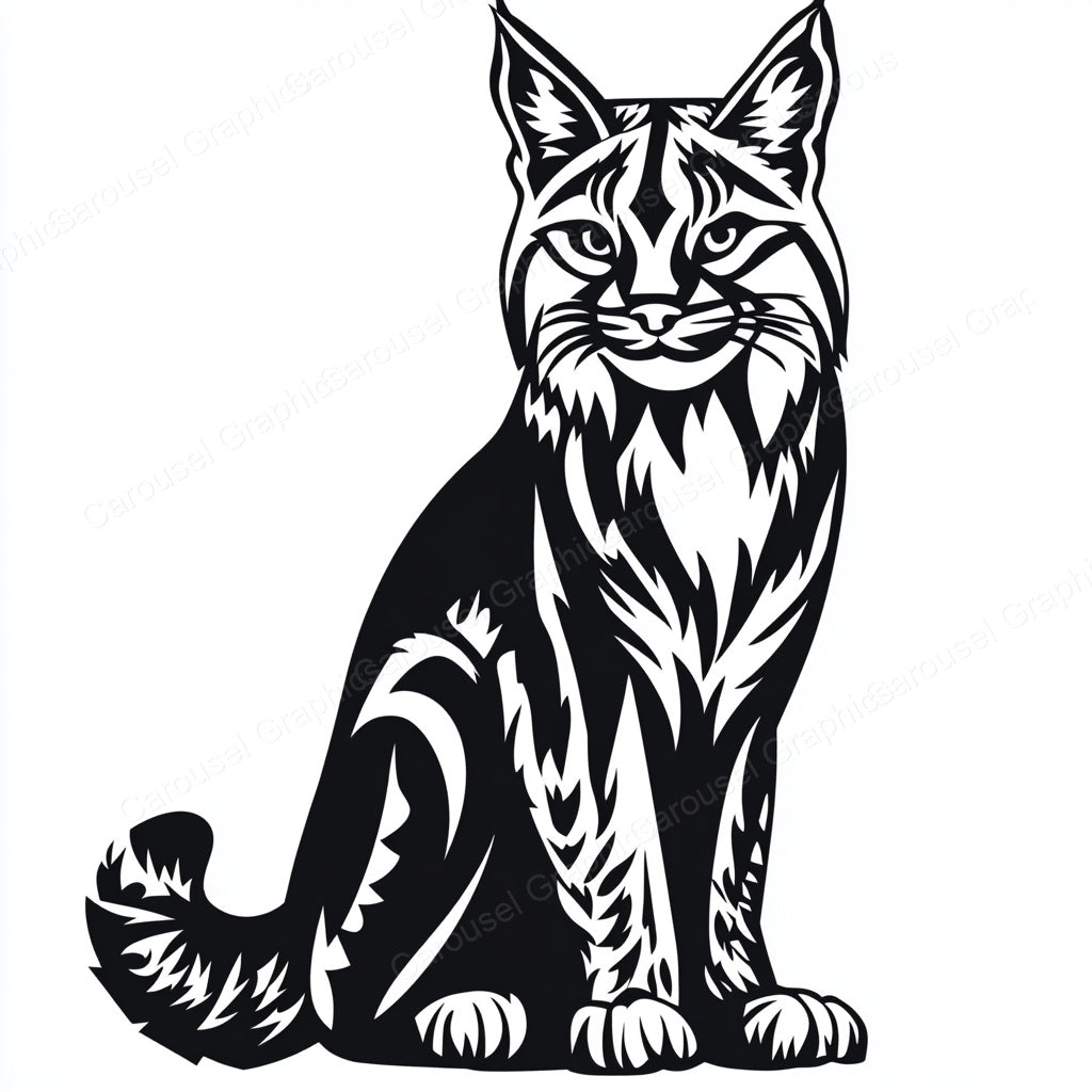 Bobcat Vector Graphic preview
