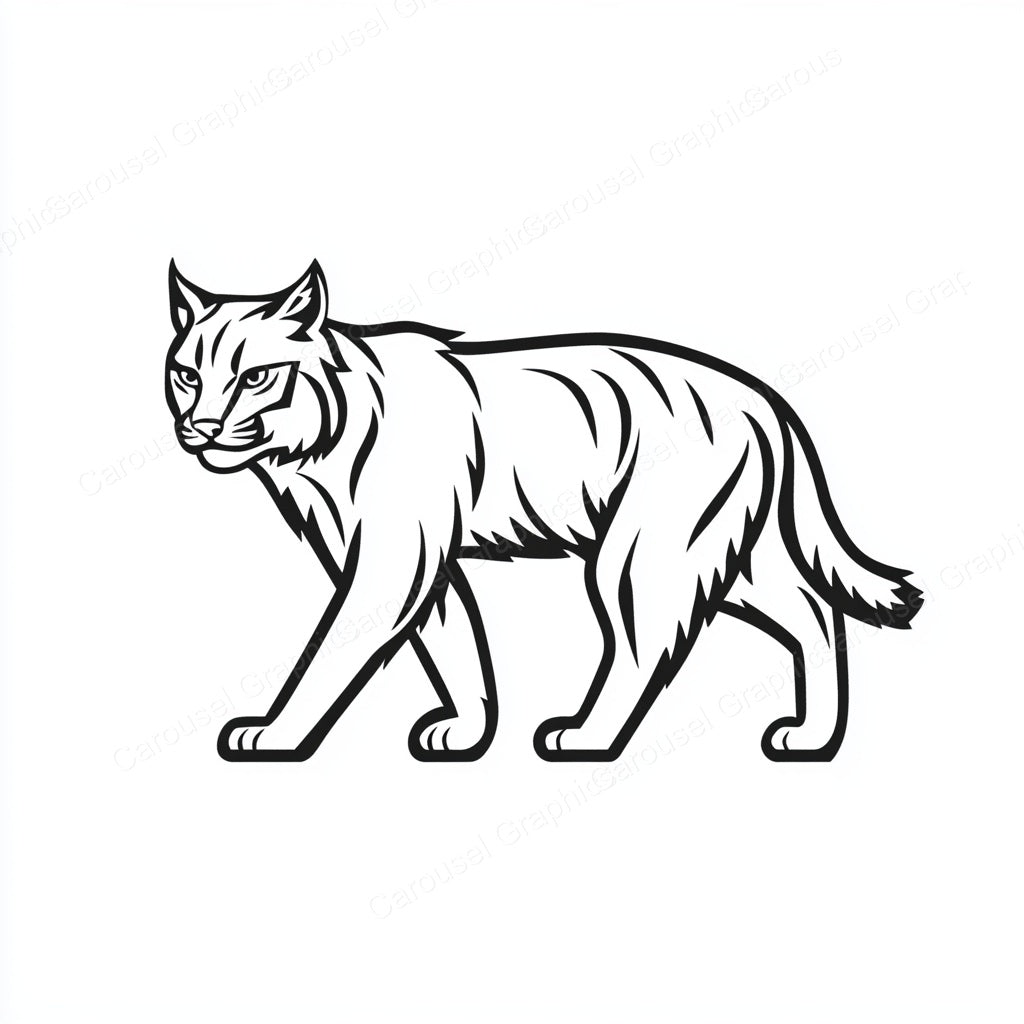 Bobcat Vector Graphic preview