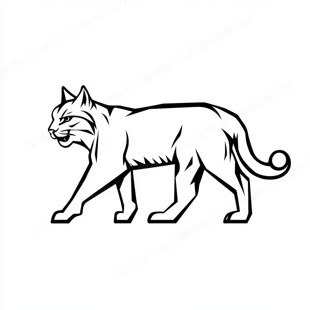 Bobcat Vector Graphic preview