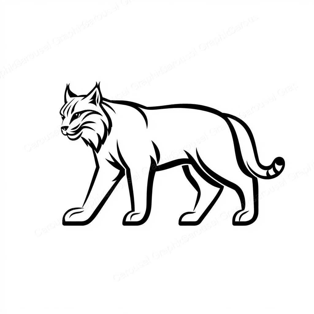 Bobcat Vector Graphic preview