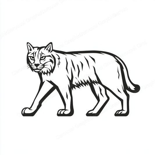 Bobcat Vector Graphic preview