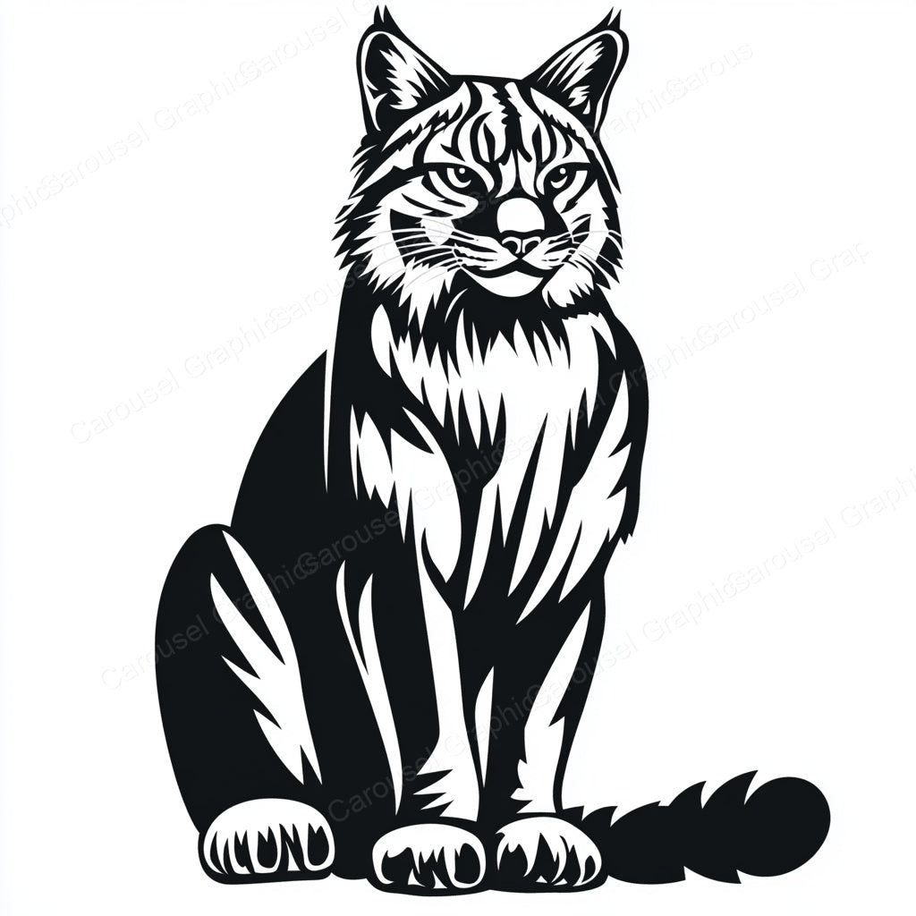 Bobcat Vector Graphic preview