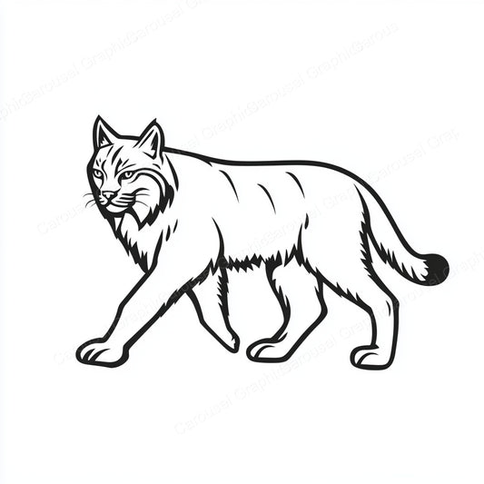 Bobcat Vector Graphic preview