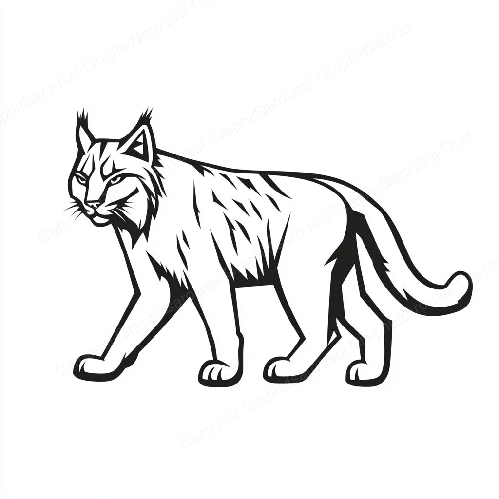 Bobcat Vector Graphic preview