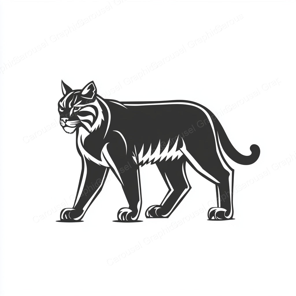 Bobcat Vector Graphic preview
