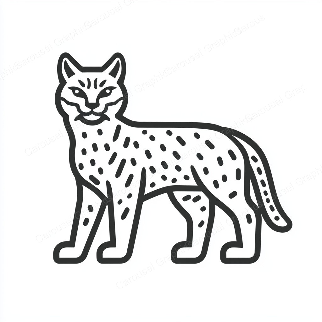 Bobcat Vector Graphic preview