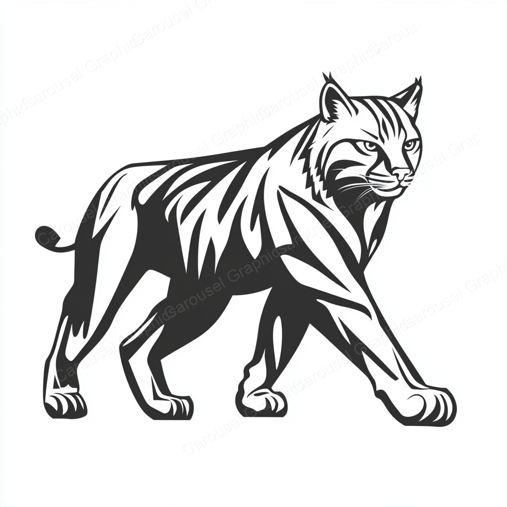 Bobcat Vector Graphic preview
