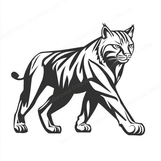 Bobcat Vector Graphic preview
