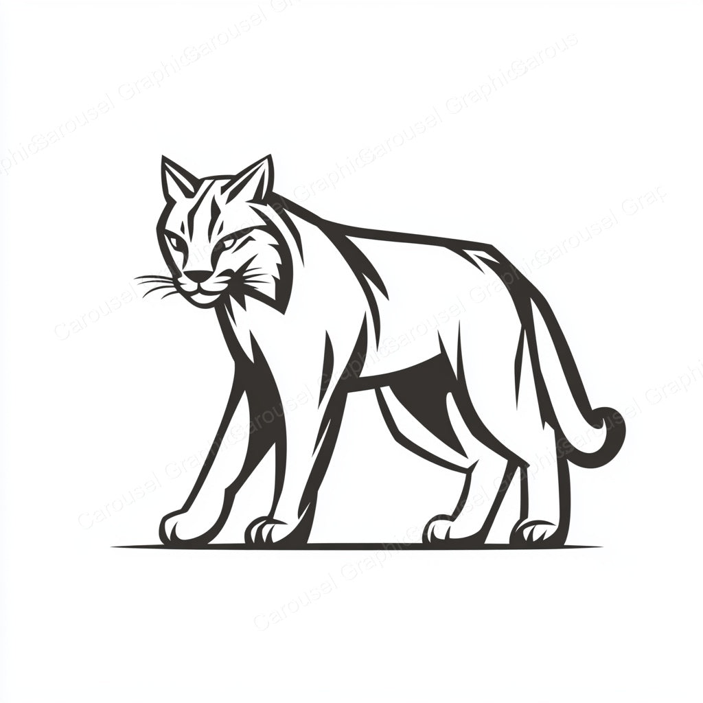 Bobcat Vector Graphic preview