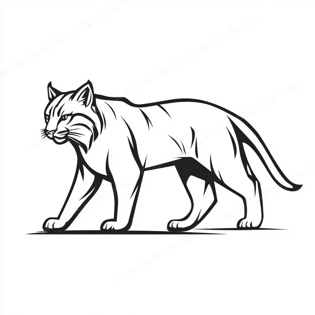 Bobcat Vector Graphic preview