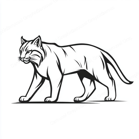 Bobcat Vector Graphic preview