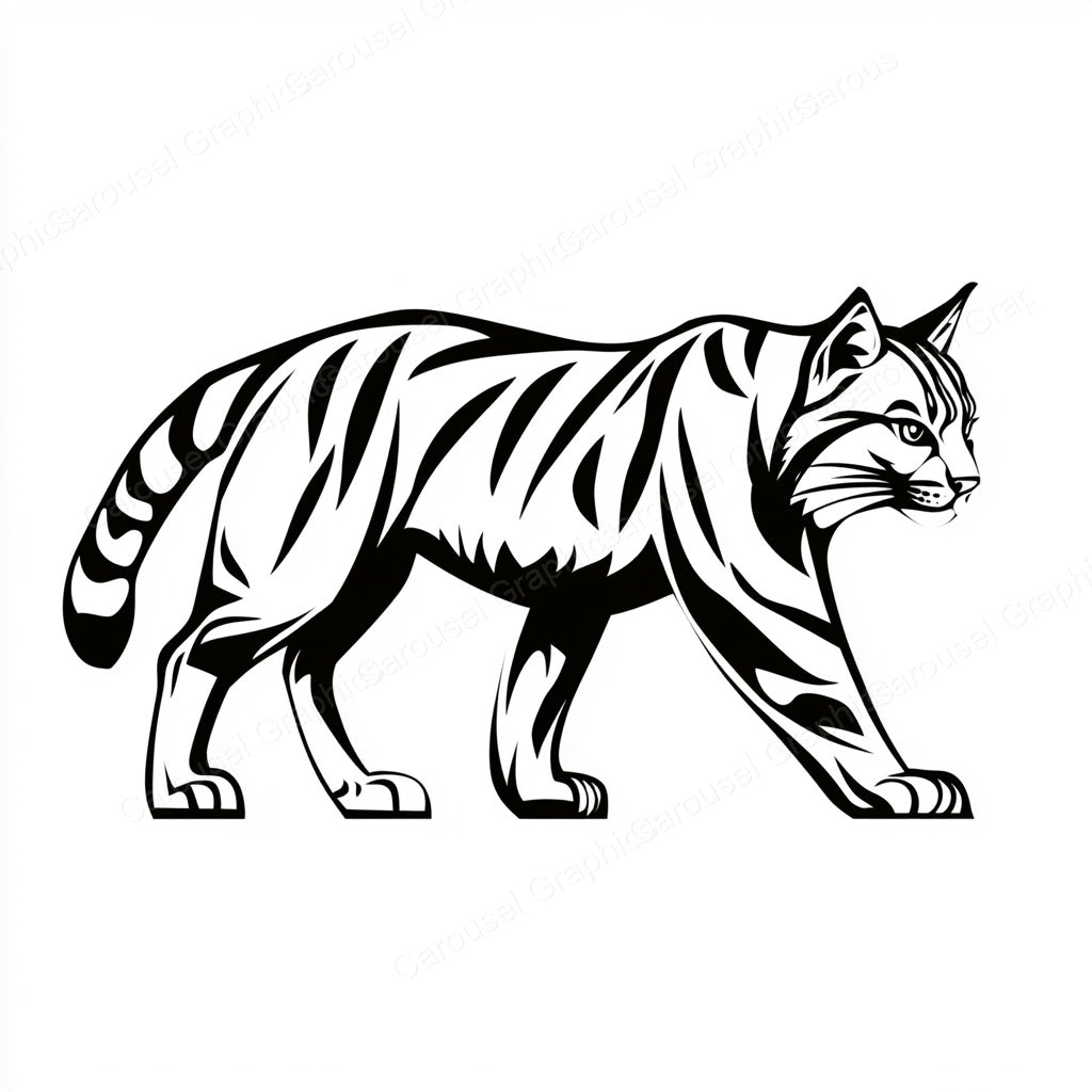 Bobcat Vector Graphic preview