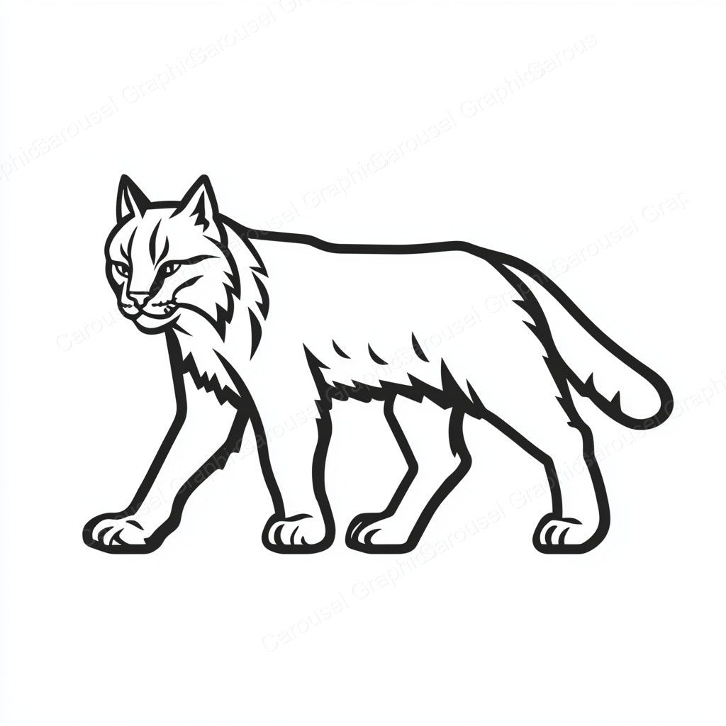Bobcat Vector Graphic preview