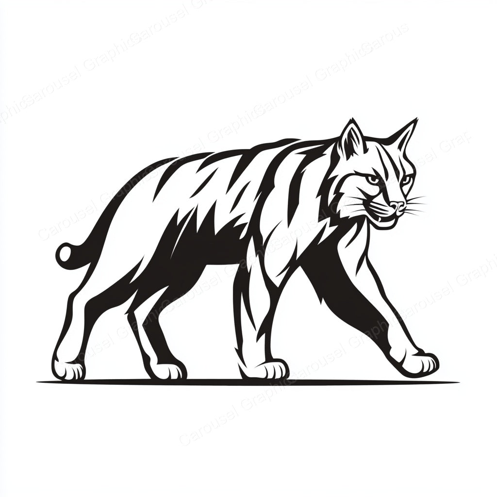 Bobcat Vector Graphic preview
