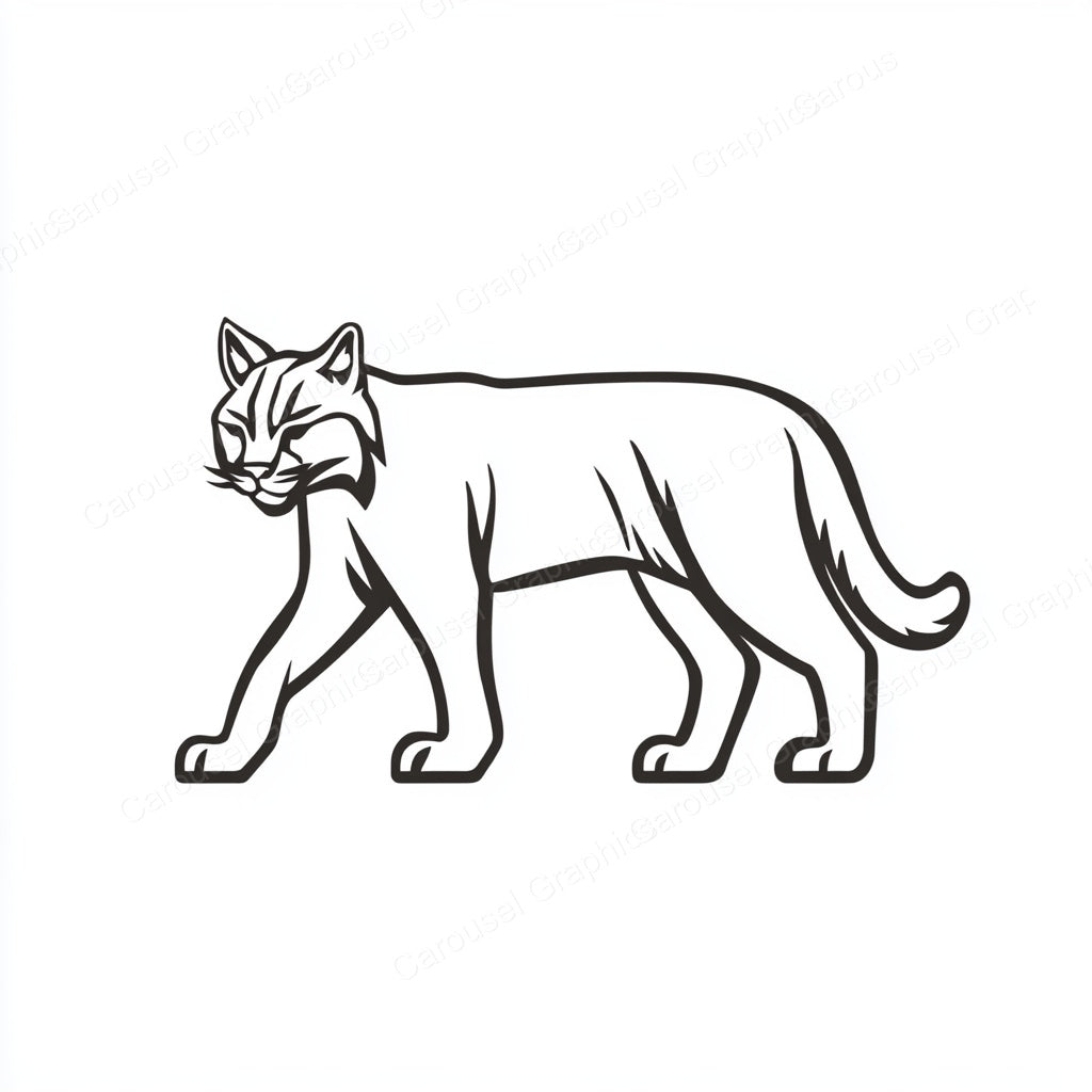 Bobcat Vector Graphic preview