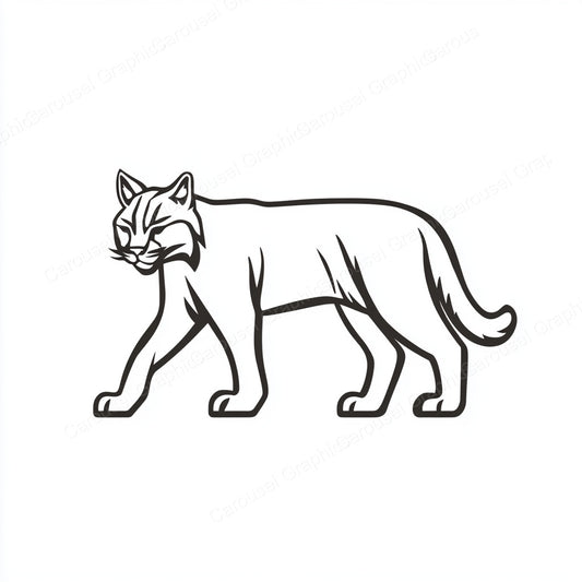 Bobcat Vector Graphic preview
