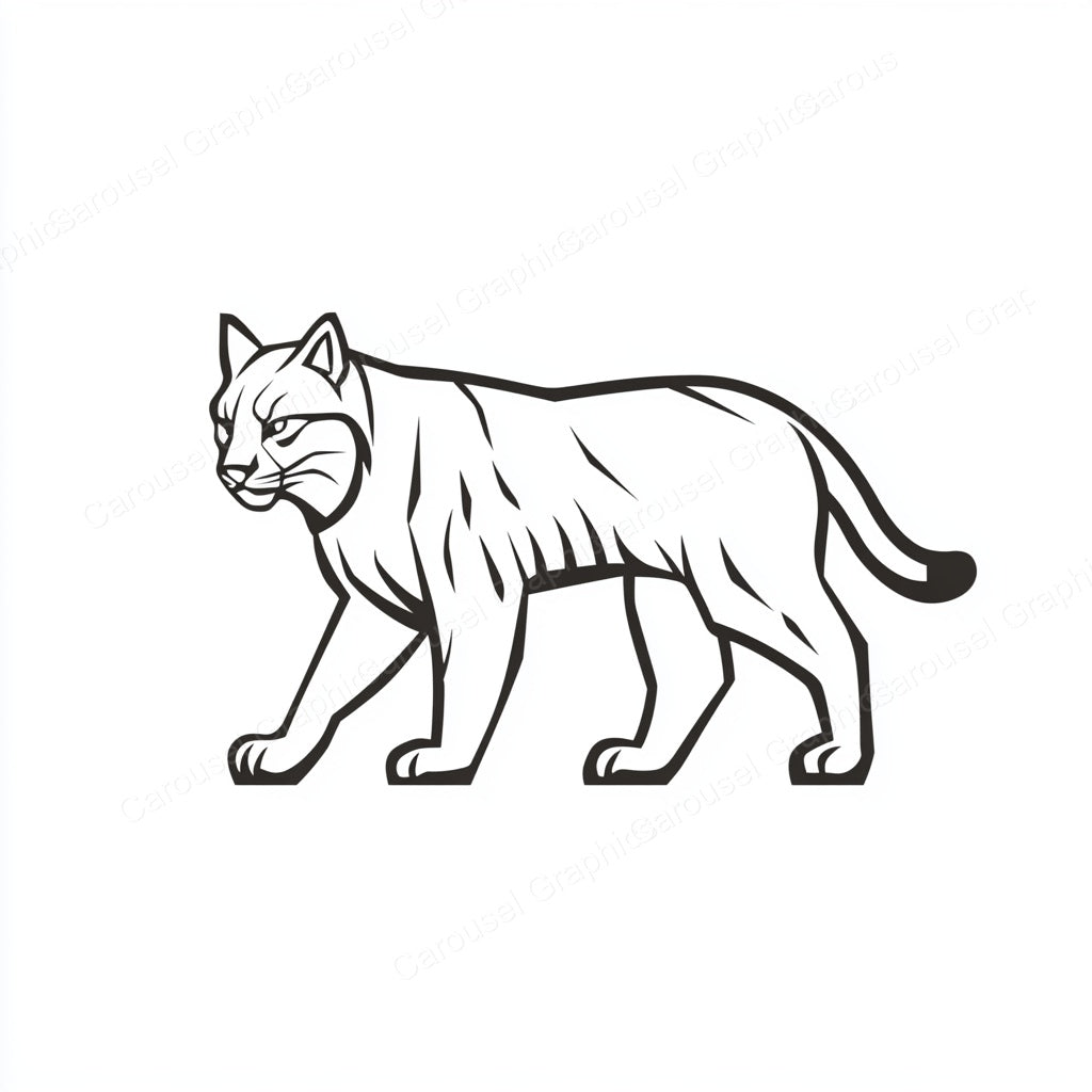 Bobcat Vector Graphic preview