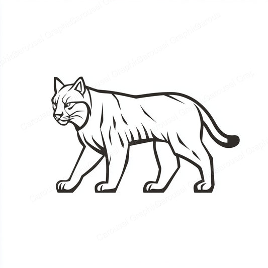 Bobcat Vector Graphic preview