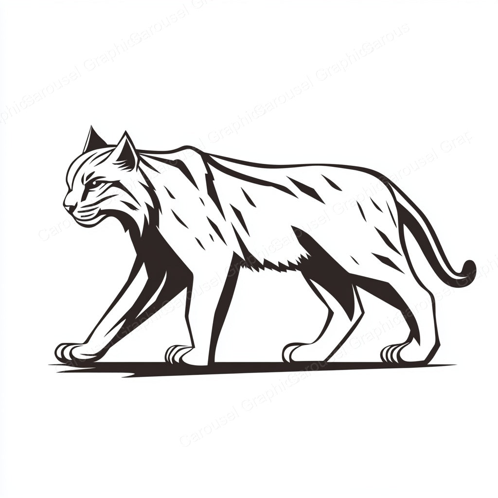 Bobcat Vector Graphic preview