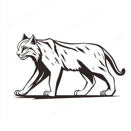 Bobcat Vector Graphic preview