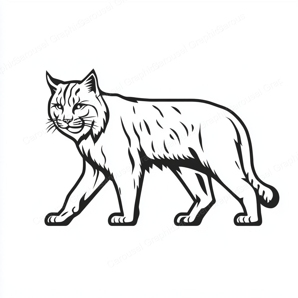 Bobcat Vector Graphic preview