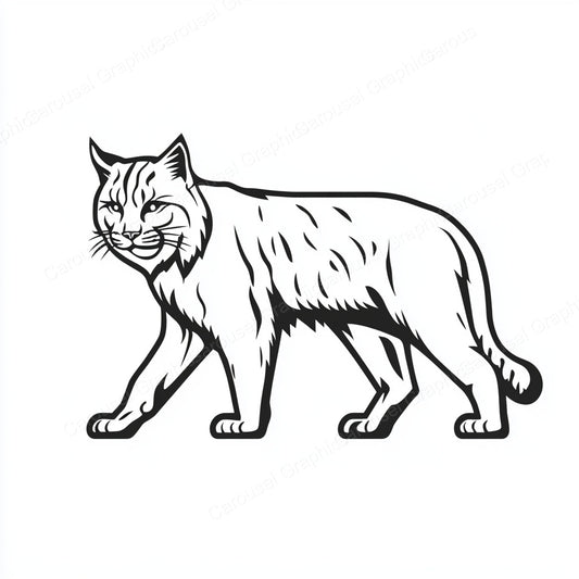 Bobcat Vector Graphic preview