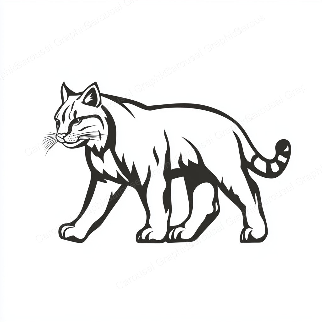 Bobcat Vector Graphic preview