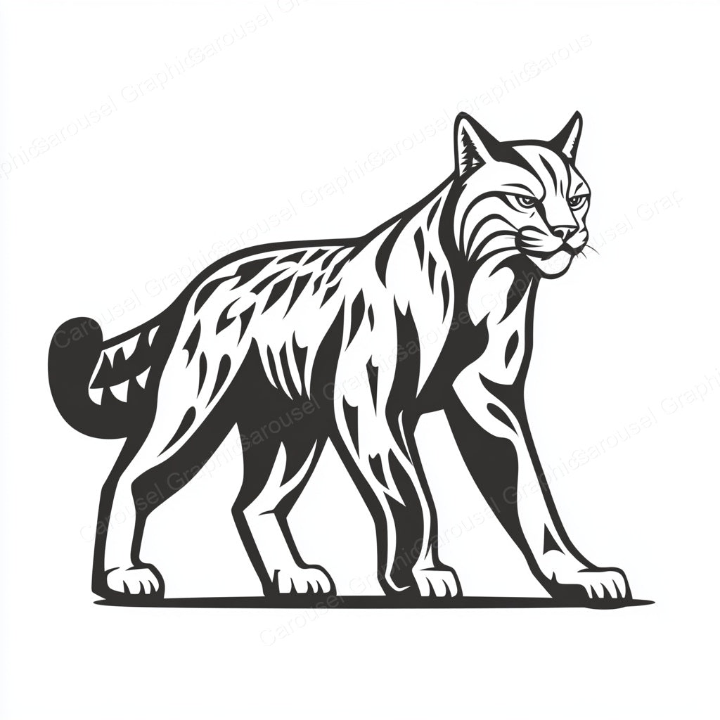 Bobcat Vector Graphic preview