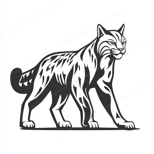 Bobcat Vector Graphic preview