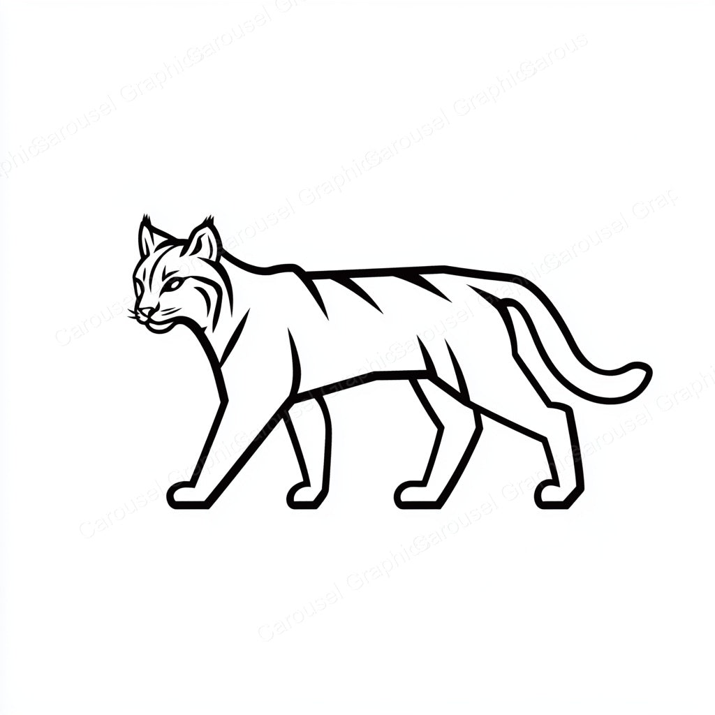 Bobcat Vector Graphic preview