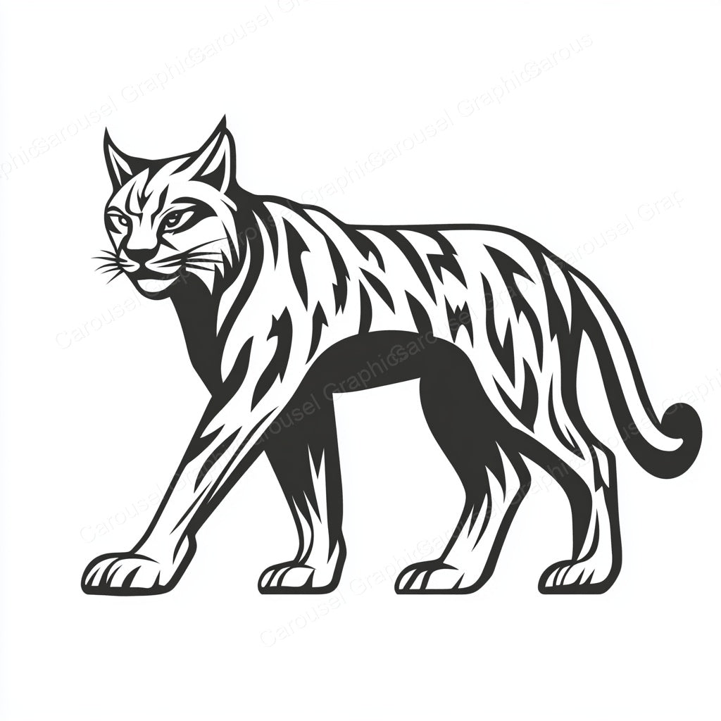 Bobcat Vector Graphic preview