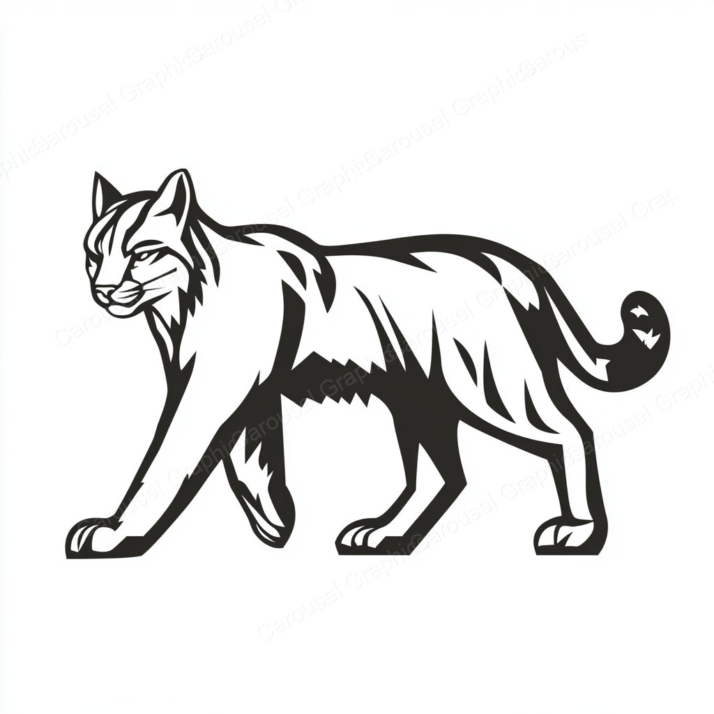 Bobcat Vector Graphic preview