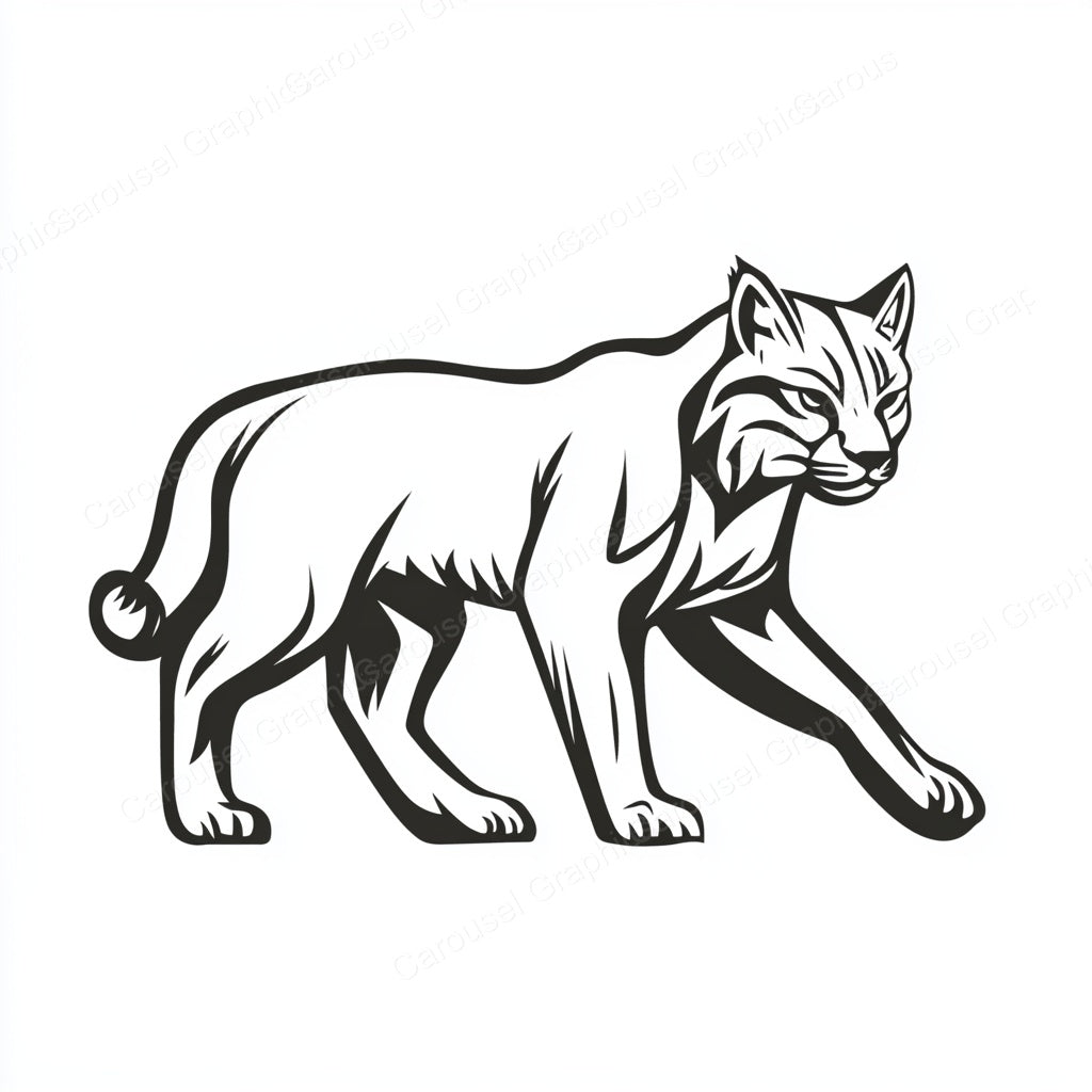 Bobcat Vector Graphic preview