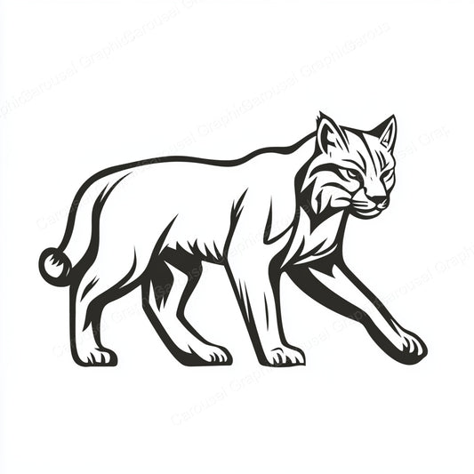 Bobcat Vector Graphic preview