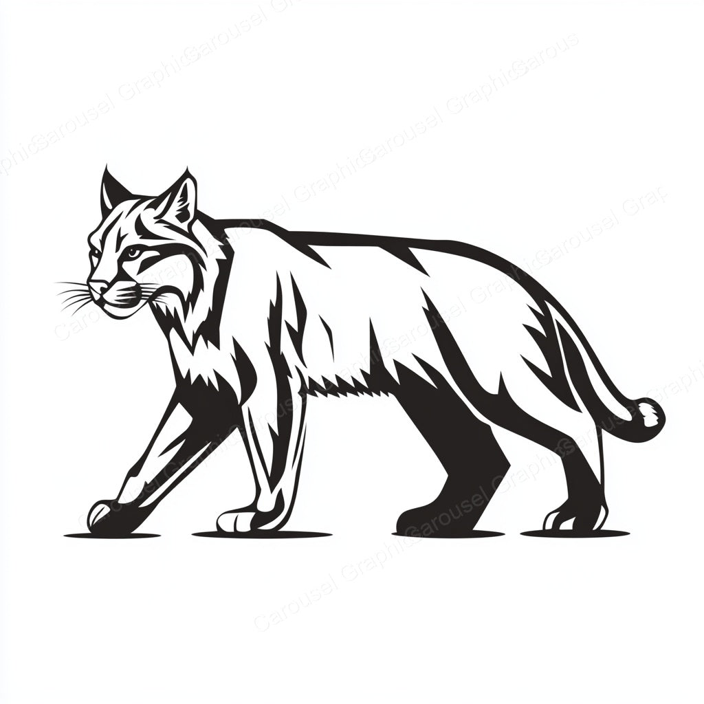 Bobcat Vector Graphic preview